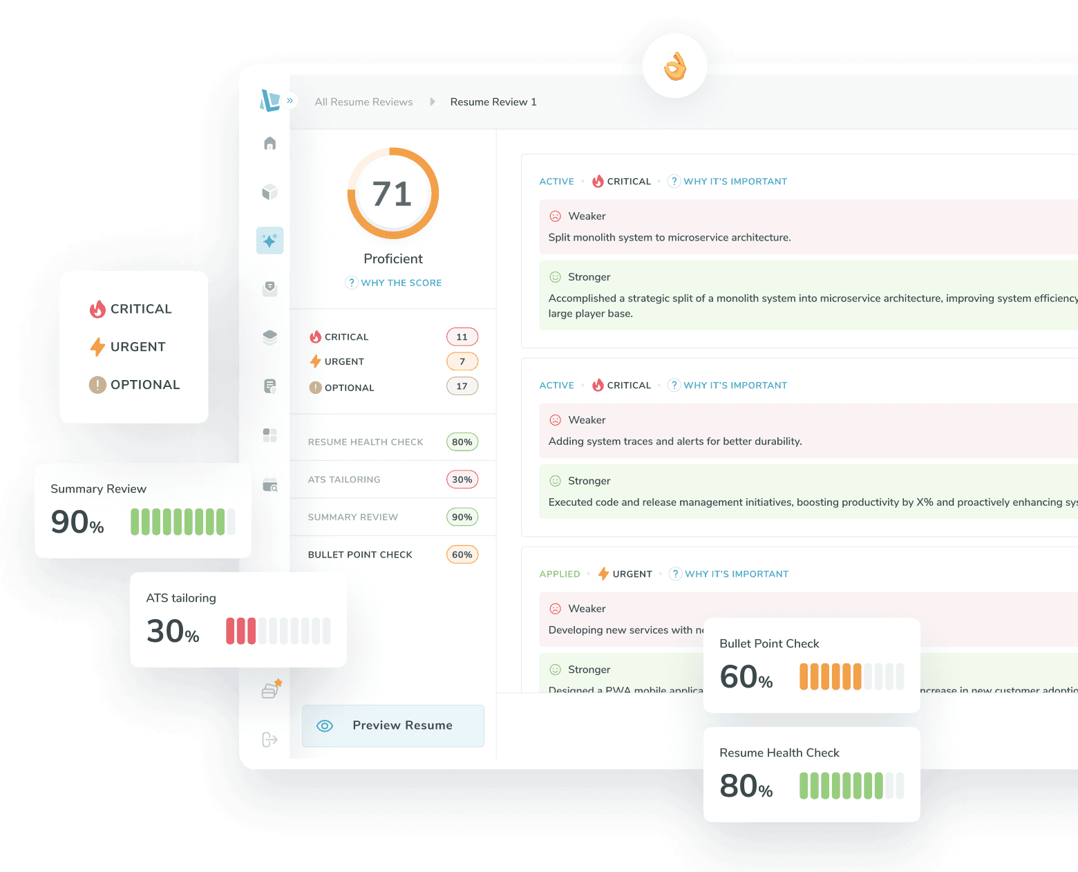 Lemmi's AI Resume Checker: Instant Score & Review for Your Resume